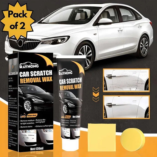 Car Scratch Removal Wax (Buy 1 Get 1 Free)