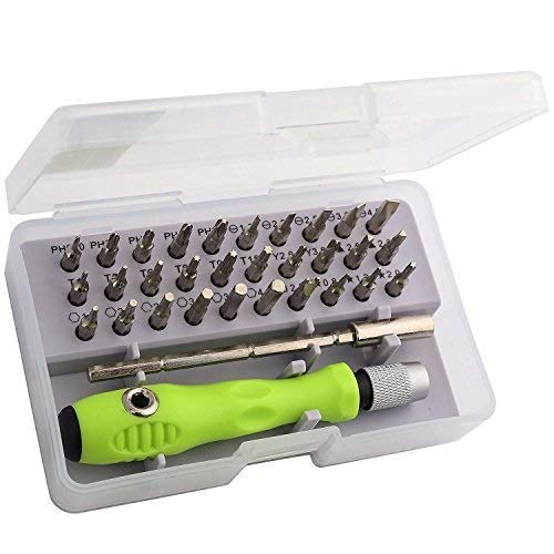 32 in 1 Interchangeable Multipurpose Mini Screwdriver Set Magnetic Slot Wrench Bits Repair Tool Kit Set